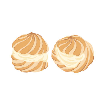 Indonesian traditional cake, soes cake
