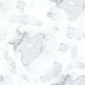 Tie Dye Gray Vector. Snow Seamless Round. Spiral Gray Print. White Pale Pattern. Swirl Swirl Background. Spiral Brush Winter. Gray Light Stain. Tie Dye Circle Pattern. Art Tie Dye. Vector Dyed Old