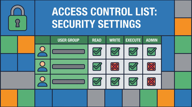 Access Control List User Permission Security Settings