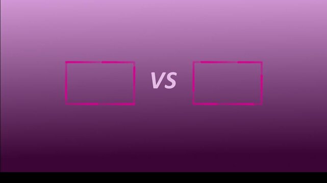 VS versus bars neon animated versus vs bars neon, VS versus bars neon animation on background VS versus bars neon animated