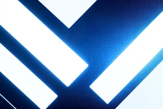 Blue and White Geometric Background for Tech Design