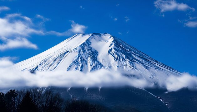 「蒼天の鼓動-神々の眠る場所-」
〜雲海の上に広がる碧落と冬の呼吸〜
​2月。忍野八海から撮影。突き刺すような寒さでしたが、縮んだ身体を富士の凛とした姿が正してくれました。この作品は、「蒼天の底に &mdash;空が眠る場所&mdash;」との連作で、「空を仰ぐ」と「底を覗く」の対照的な二つの視点が、透き通るような「蒼」で繋がります。雲海の上に広がる霊峰の美も、清澄な湧き水池の鏡のような水面も、時を忘れるほど神秘的です
