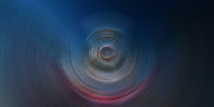 Abstract spiral light effect on dark background