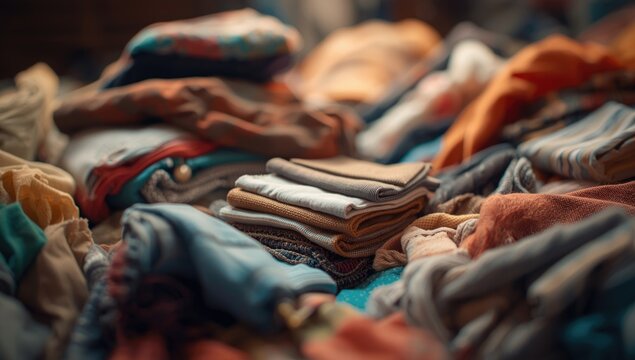 Reprocessing used clothing for donation and creative applications