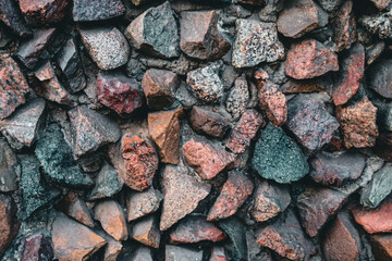 Old  brick wall, mur ściana z czerwonej cegły, kamienna  © MR. Stanek