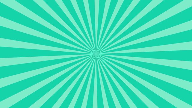 Rotating green comic sunburst animation with radial rays, Sunburst green modern rotating animated background,
Bright sunburst retro looping animation. Sunburst lines rotating 