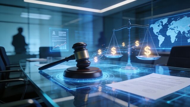 Generative AI visualizes legal and financial decision-making process