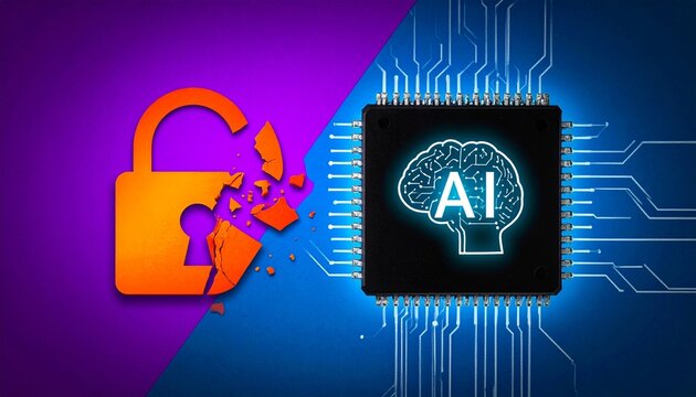 AI chip brain padlock broken cybersecurity technology breakthrough