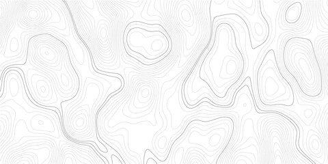 Abstract contour map background with smooth topographic elevation lines, organic landscape patterns, geographic terrain texture, modern cartography elements and transparent background © Mirror