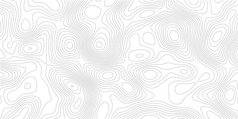 Abstract topography pattern background with elegant contour lines, geographic terrain mapping, wavy elevation curves, cartographic texture and transparent background for modern design © Mirror