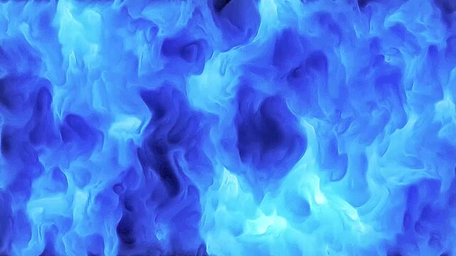 blue fire abstract bg loop