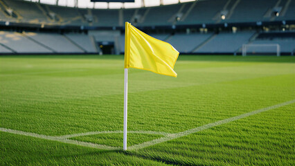 soccer field with flag © Rafh