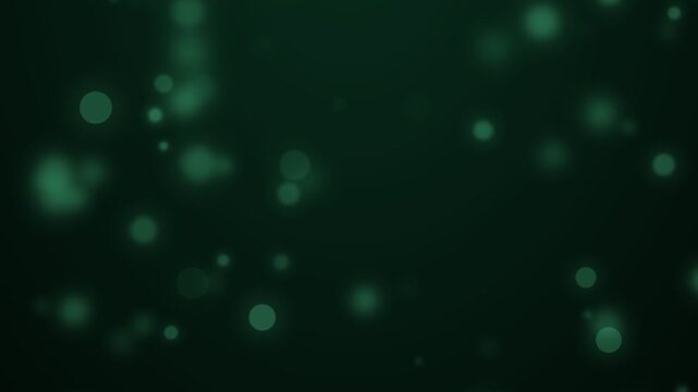 Abstract background with soft green bokeh lights creating a magical and ethereal ambiance for digital designs