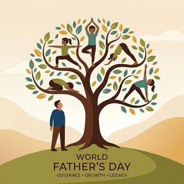  World Father's Day. Happy Father's Day.
