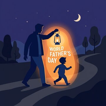  World Father's Day. Happy Father's Day.