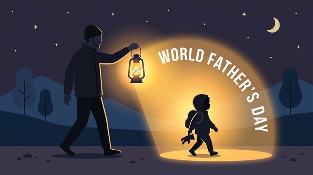  World Father's Day. Happy Father's Day.