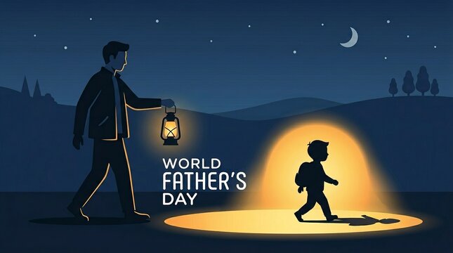  World Father's Day. Happy Father's Day.
