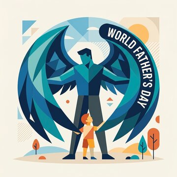  World Father's Day. Happy Father's Day.
