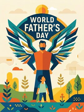  World Father's Day. Happy Father's Day.