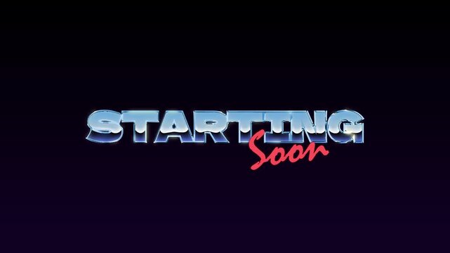 Stream Overlys Starting Soon Animated Screen