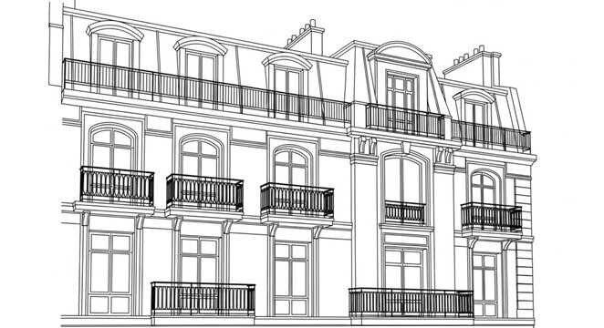 vector illustration of a building