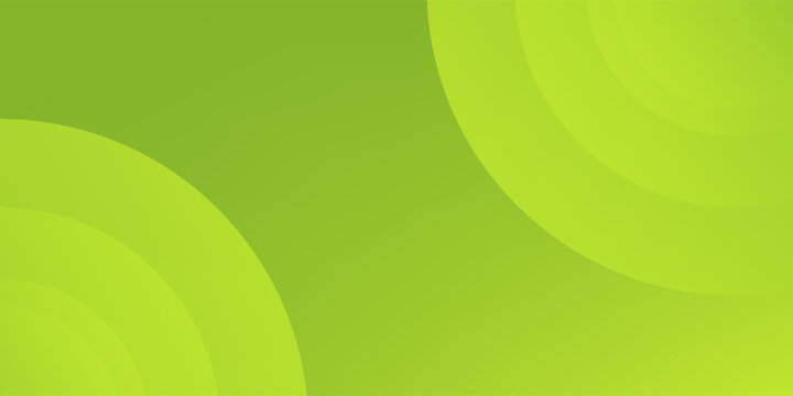 Vector green gradient banner and background vector brochure minimal fashion marketing