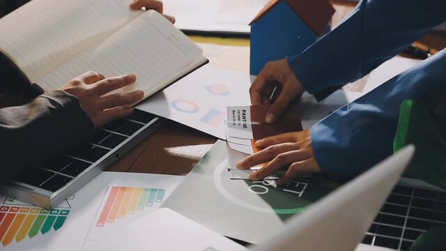 Analyzing esg report data for sustainable business development