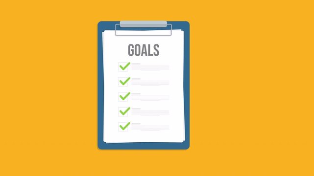 Success target with planning strategy clear vision and motivation to achieve bullseye