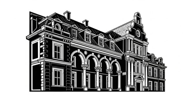 vector illustration of a house