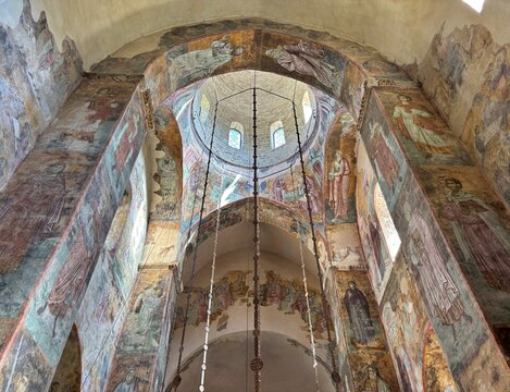A view from the historic Sopocani Monastery near Novi Pazar, Serbia.