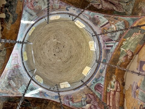 A view from the historic Sopocani Monastery near Novi Pazar, Serbia.