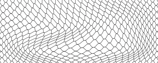 Mesh texture for fishing nets. Seamless pattern for sportswear or soccer goal, volleyball net, basketball hoop © BAHAYA