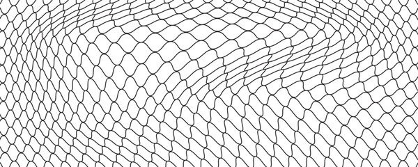 Mesh texture for fishing nets. Seamless pattern for sportswear or soccer goal, volleyball net, basketball hoop © BAHAYA