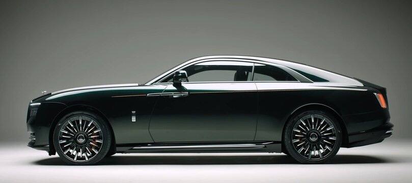 2027 Rolls-Royce Spectre Series II, luxury expensive car.  sports car