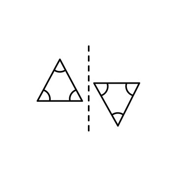 Minimalist geometric shapes on white background illustration.