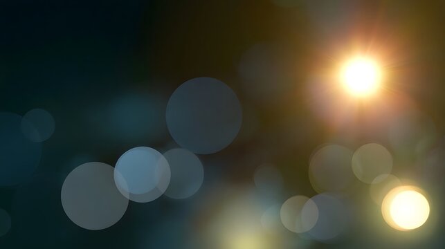 An abstract background featuring soft ethereal flares and light gradients creating a peaceful atmospheric mood