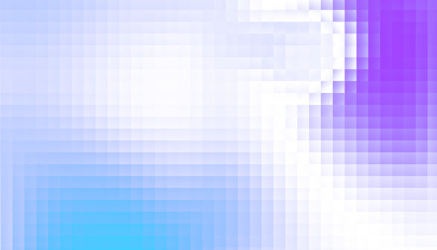 Gradient blue overlay background. Geometric texture of light blue squares. The substrate for branding, calendar, postcard, screensaver, poster, cover. A