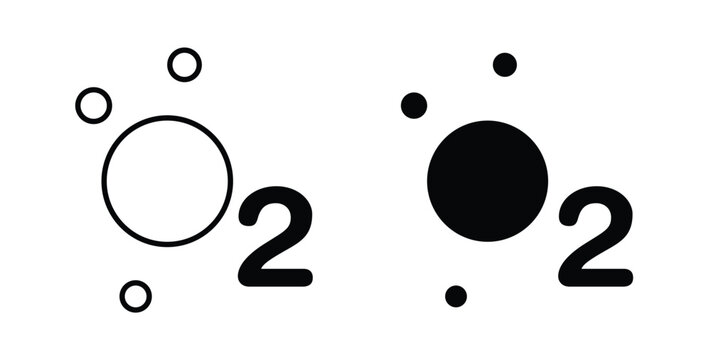 Oxygen O2 icon