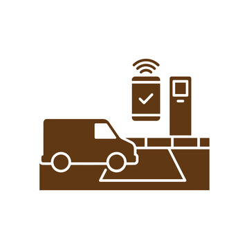 Automated vehicle parking access control and electronic identification system