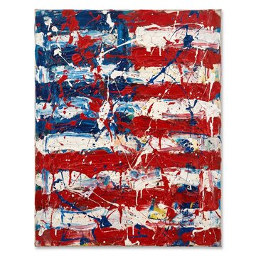 Grunge American flag collage on wood texture with stars and stripes representing USA patriotism freedom and independence