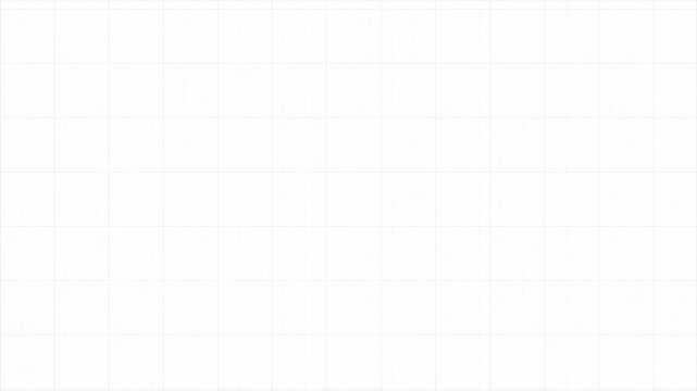 White Graph Paper Animated Grid Lines Background Moving Top to Bottom, Minimalist Motion Graphic Loop for Technical Drawing, Engineering, and Data Visualization 4k video