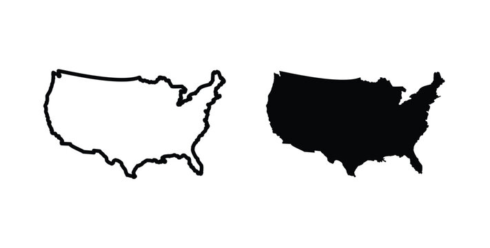 America map icon