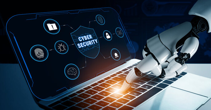 AI driven cyber security services for digital data protection and threat prevention. An AI system for network monitoring and malware detection. Motif
