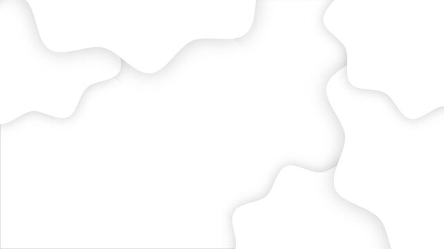4k looping video line shape waves shadow with empty space design illustration motion background element