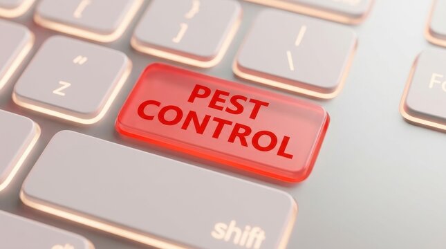 Pest Control Key on Keyboard
