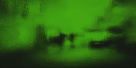 Intense night vision footage captures a mysterious scene, shrouded in an eerie green hue. Unclear figures and vehicles emerge from the darkness. © NOT BAD