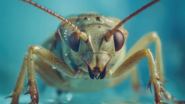 Close-up of a water bug
