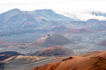 Fototapeta premium Haleakalā Crater (The Summit Basin)