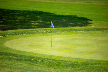 Obraz premium Scenic holes at Wytheville Golf Club