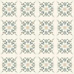 Fototapeta premium abstract seamless pattern tile wallpaper background decorative